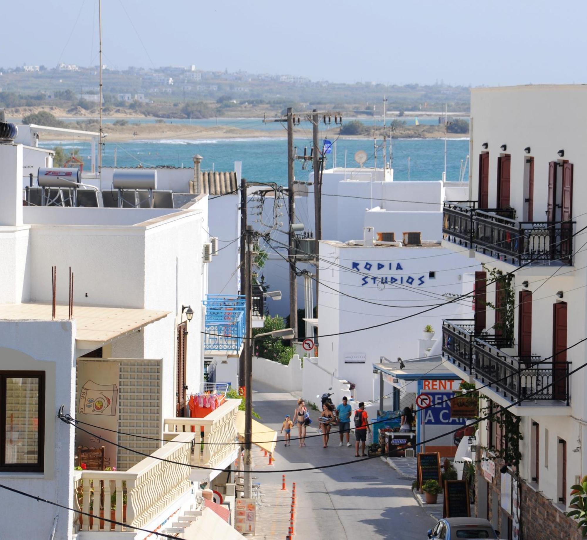 Naxos City St George Beach Apartment מראה חיצוני תמונה